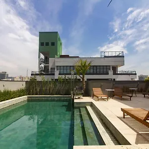 Novíssimo Com Academia, Piscina No Rooftop, Wifi, Coworking, Próximo A Avenida Paulista Apartamento São Paulo